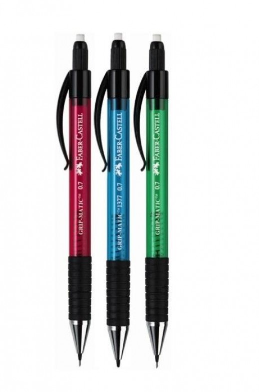 Μηχανικό μολύβι Faber Castell Grip-Matic automatic 0.7mm